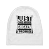 Just One More Chicken I Promise Baby Beanies