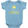 king of wakanda Baby Onesie