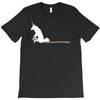 unicorn scooting on the floor T-Shirt
