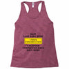 Under Construction Personalize Baby Racerback Tank
