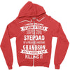 Super Cool Stepdad Of A Freaking Awesome Grandson Zipper Hoodie