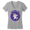 Unicorns Dab Women's V-Neck T-Shirt