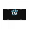 i'm a nerd License Plate