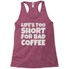 new coffee lovers Racerback Tank