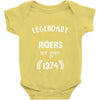 legendary riders are born in 1974 Baby Bodysuit