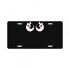 rude christmas pudding License Plate