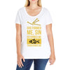 deformed jesus Ladies Curvy T-Shirt
