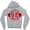 made in usa Zipper Hoodie