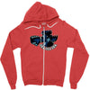 ora ora ora Zipper Hoodie