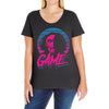let's play the game eightees Ladies Curvy T-Shirt