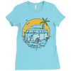 summer time Ladies Fitted T-Shirt