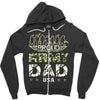 proud army dad Zipper Hoodie