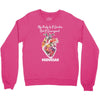 my body is a garden, not a graveyard black Crewneck Sweatshirt