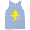 sasquatch guitar gear  funny bigfoot yeti comic monster retro Tank Top
