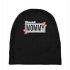 blessed mommy with flower white color Baby Beanies