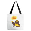 monkey yo bitch Tote Bags