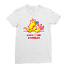 kino loves hong kong Ladies Fitted T-Shirt