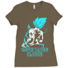 Super Saiyan God Vegeta Ladies Fitted T-Shirt