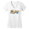 secret of the sharpener Women's V-Neck T-Shirt