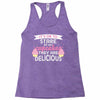 it' ok to stare at my cupcakes they are delicious Racerback Tank