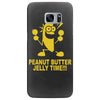 peanut butter jelly time banana Samsung Galaxy S7 Edge Case