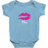 Mrs with heart dot (Mr and Mrs set) Baby Onesie