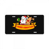 merry christmas License Plate