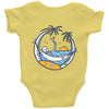 skull summer Baby Onesie
