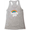 totally gay Racerback Tank