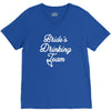 bride's drinking team diamond ring bachelorette V-Neck Tee