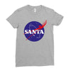santa nasa Ladies Fitted T-Shirt