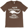 New Mommy 2018 Rokie Dept. T-Shirt