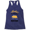 alaska is calling and i must go Racerback Tank
