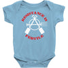 resistance is fertile activist gardener Baby Onesie