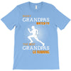 the best grandpas go running T-Shirt