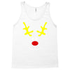 reindeer face novelty christmas Tank Top