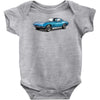 1965 corvette sting ray classic car, ideal birthday gift or pres Baby Bodysuit