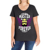 Original Universe Master Forever Snake Mountain Ladies Curvy T-Shirt