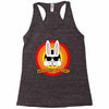 too hip to hop   bunny easter Racerback Tank