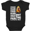 super saiyan quitting is not Baby Bodysuit