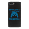 my favorite exercise is video games iPhone 7 Plus Case