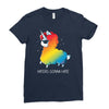 haters gonna hate Ladies Fitted T-Shirt