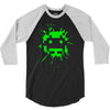 space invader 2 splat 3/4 Sleeve Shirt