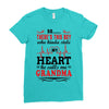 There's This Boy Who Stole My Heart He Calls Me Grandma Ladies Fitted T-Shirt
