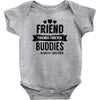 friend forever buddies Baby Bodysuit