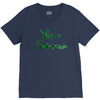merry christmas green glitter V-Neck Tee