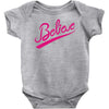believe hand lettering printed t shirt Baby Onesie