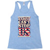 harvey can't stop us Racerback Tank
