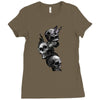 Kuru kafalar Ladies Fitted T-Shirt