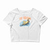 stay paw sitive Crop Top